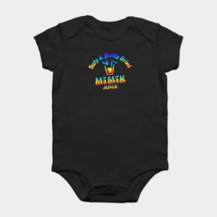 Mimik Juice Logo Rainbow Baby Bodysuit